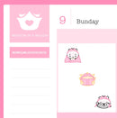 Weekly Activities: Spa Palette | Sticker Sheet