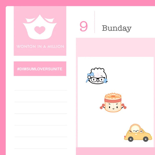 Weekly Activities - High Teahouse Palette | Sticker Sheet