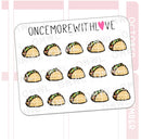 Mini - Taco Doodle | Sticker Sheet