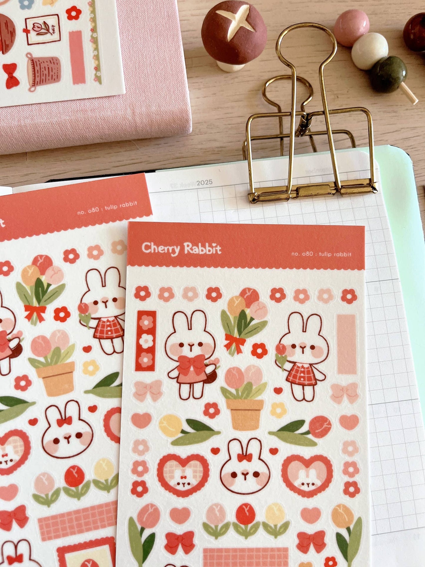 Tulip Rabbit | Sticker Sheet
