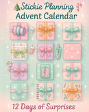 *PRESALE* Stickie Planning | 2025 - 12 Days Advent Calendar