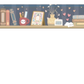 *PREORDER A Journaler's Bookshelf 1.0 (Navy) | Washi