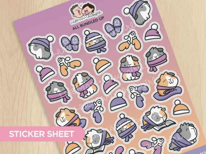 All Bundled Up | Big Sticker Sheet