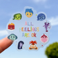 All Feelings Are OK | Transparent Sticker