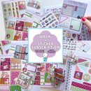 Sweet Bean Plans | July WASHI & STICKER Subscription