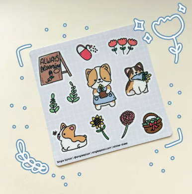 Always Blooming | Sticker Sheet