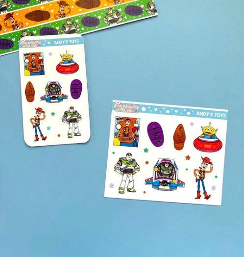 Andy's Toys | Sticker Sheet