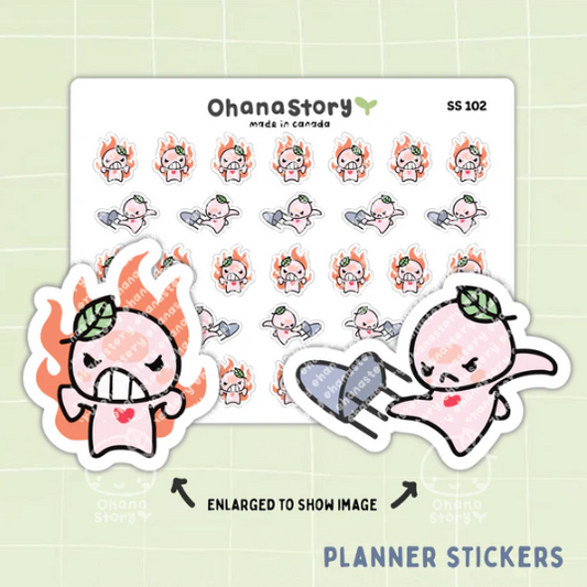 Angry | Sticker Sheet