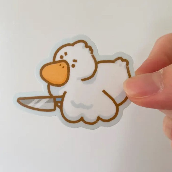 Angry Duck | Vinyl Sticker