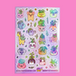 Animal Planter | Vinyl Sticker Sheet
