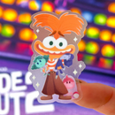 Anxiety & Co Plushie | Transparent Sticker