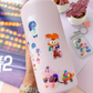 Anxiety & Co Plushie | Transparent Sticker