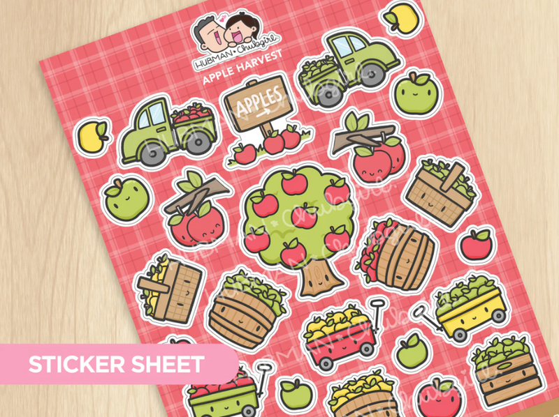 Apple Harvest | Large Sticker Sheet