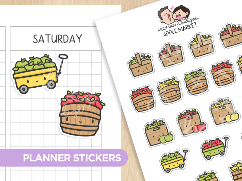 Apple Market | Sticker Sheet