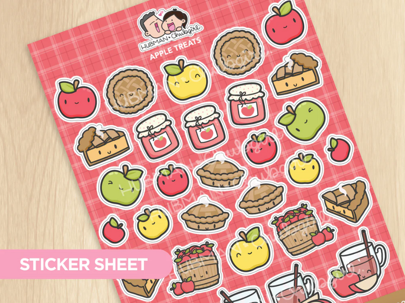 Apple Treats | Large Sticker Sheet