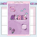 April Cover 2025 | Large Sticker