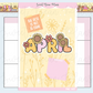 April 2026 Cover Page | Large Sticker