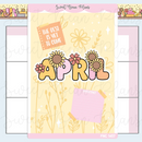 April 2026 Cover Page | Large Sticker