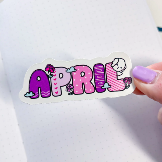 April Bean | Vinyl Sticker
