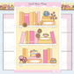 April 2026 Bookshelf | Large Sticker