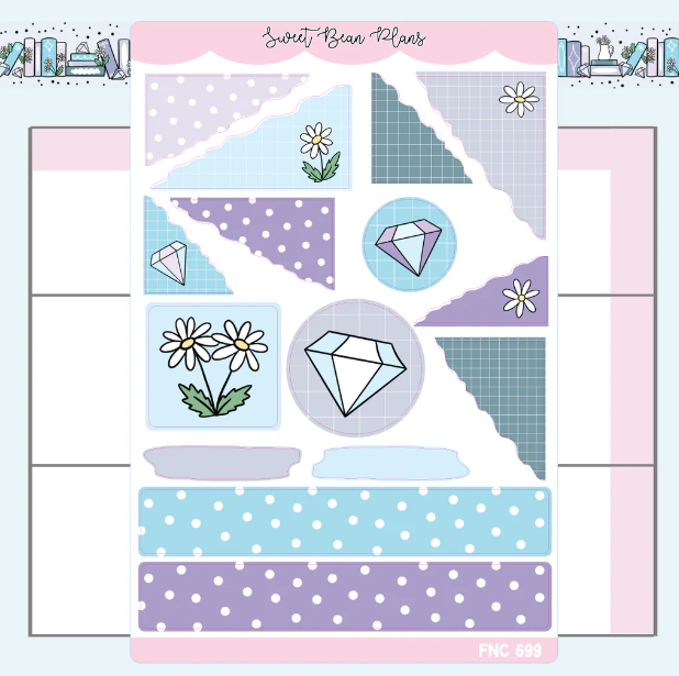 April Journaling Deco | Large Sticker Sheet