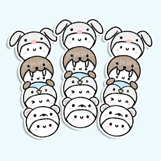 Arctic Animals | Vinyl Sticker