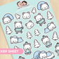 Arctic Bear | Big Sticker Sheet
