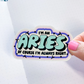 I'm An Aries | Vinyl Sticker