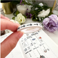 Perforated Arrows - Short 10mm | Washi