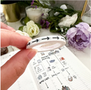 Perforated Arrows - Short 10mm | Washi