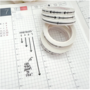 Perforated Arrows - Short 10mm | Washi