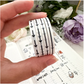 Perforated Arrows - Long 24mm | Washi