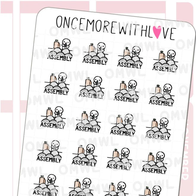 Sticker Assembly Assembly | Sticker Sheet