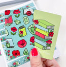 August Gems & Florals | Washi Card