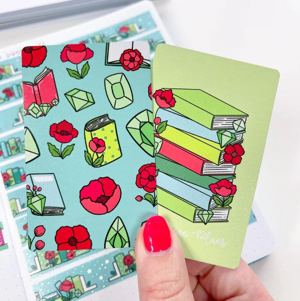 August Gems & Florals | Washi Card