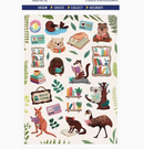 Aussie Animal Book Club | Sticker Sheet
