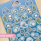 Ocean Friends | Big Sticker Sheet
