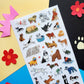 Pawsome Pups | Sticker Sheet