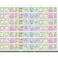 Back To School | Faux Washi Strips Sticker Sheet