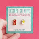 Eggs and Bac-Y | Earrings