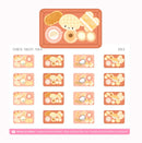 Chinese Bakery Trays | Sticker Sheet