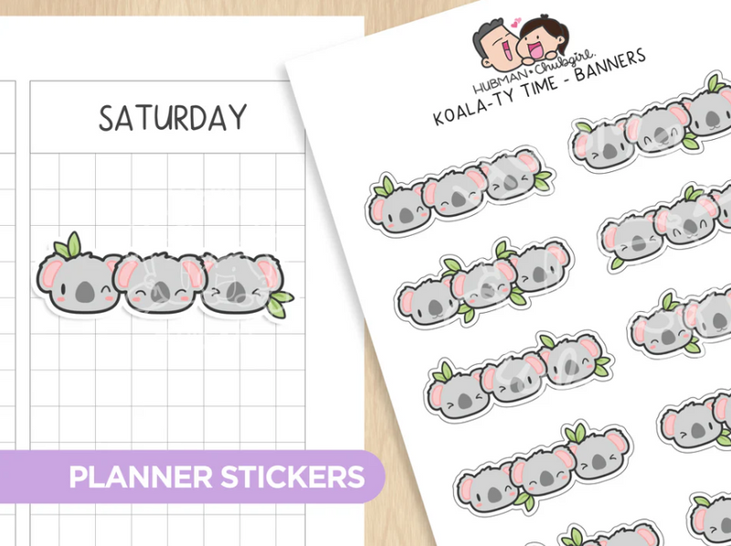 Koala-ty - Banners | Sticker Sheet