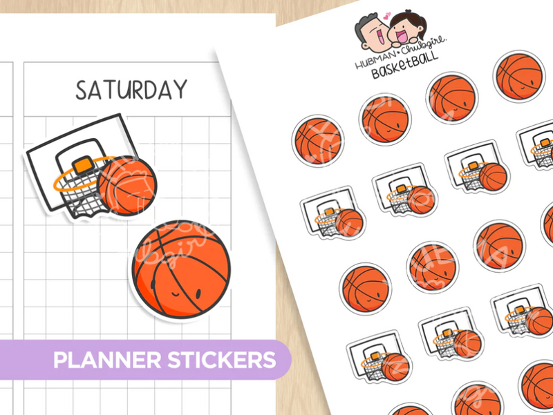 Sticker Note Designs Basketball Basketball | Sticker Sheet