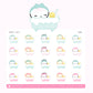 Bubble Bath | Sticker Sheet