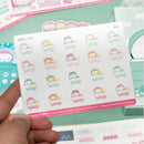 Bubble Bath | Sticker Sheet