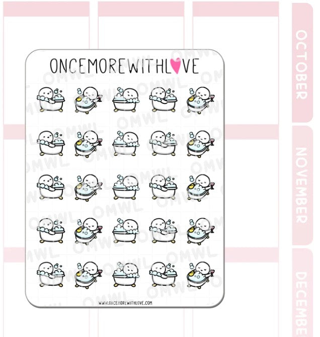 Bath Time 2.0 | Sticker Sheet