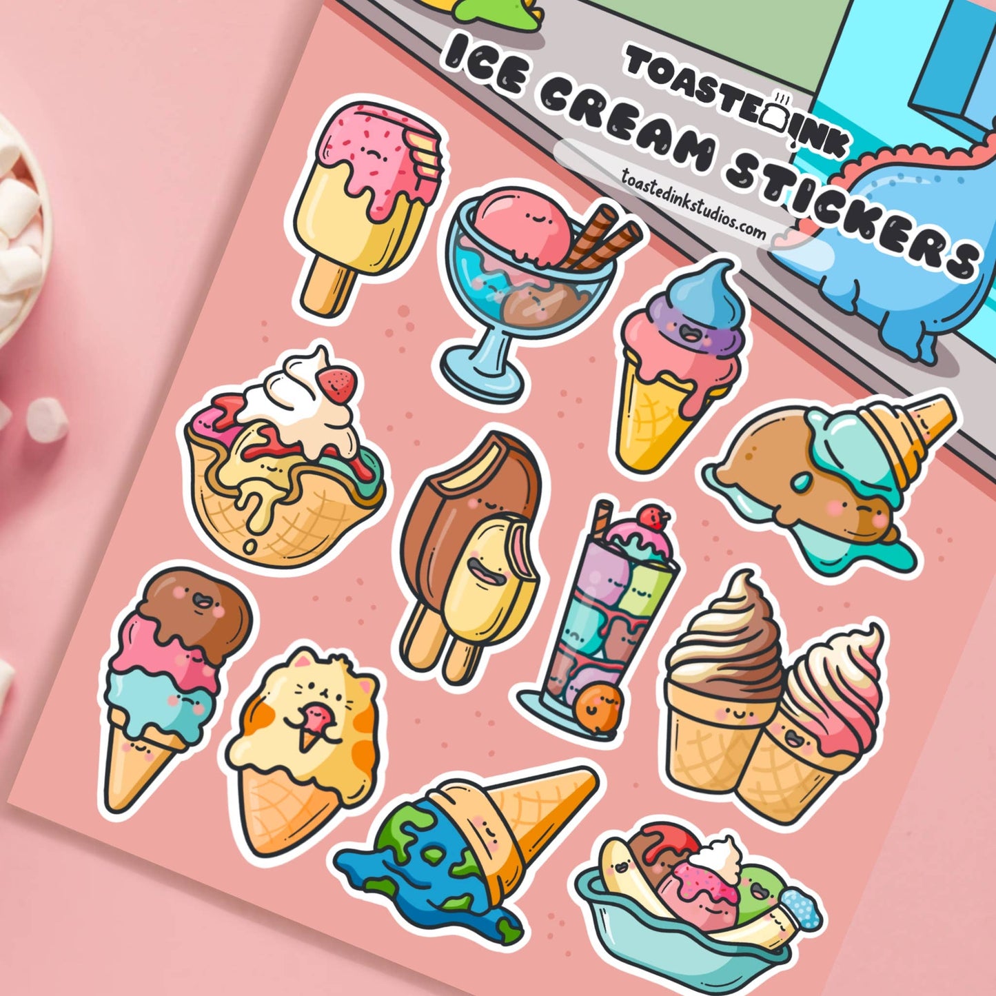 Ice cream | Sticker Sheet