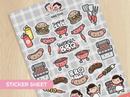 BBQ Time | Sticker Sheet