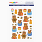 Bear-y Cozy | Sticker Sheet