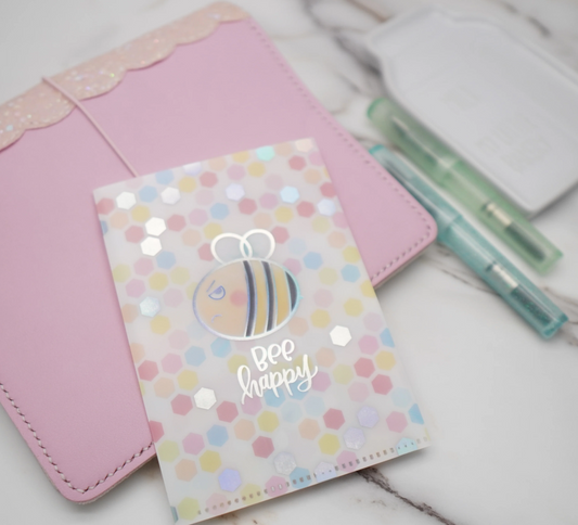 Grumpy Bee | Sticker Folder